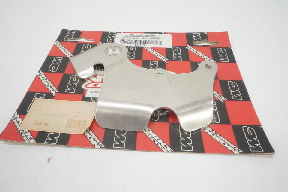 YZ250F WR250F Juego de protectores de marco de conexión de aluminio y plata Yamaha T6 Foto 2 de 4