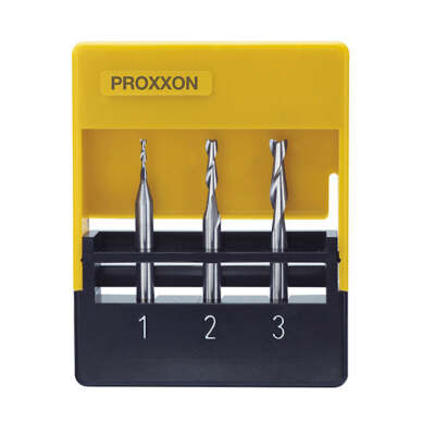 PROXXON Milling cutters, 3 pcs. (1/32'', 5/64'', 7/64''), #27116