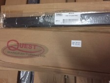  Case of 12 Quest BP19-01 19" Blank Filler Panel, 1U, 1.75 Height, Black NEW 