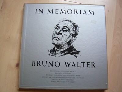 in memoriam Bruno Walter Vinyl Box  5 LP plus 1