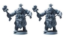Heroquest Against The Ogre Horde Ogre Warriors 28mm Minis &