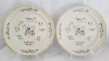 Vintage 2 International Heartland Dinner Plates #7774 10.5" Stoneware