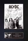 AC/DC BAND 8.5X11 SIGNED PHOTO AUTOGRAPH ALL MEMBER ORIGINAL SIGNATURE ...