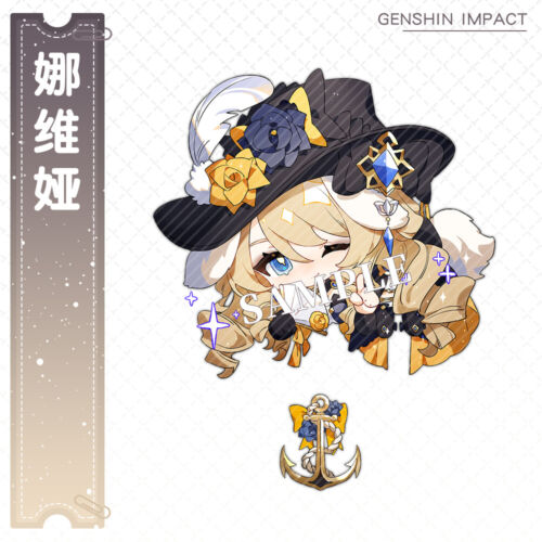 Llavero Genshin Impact Wriothesley Neuvillette Focalors Furina Lyney - Imagen 10 de 18