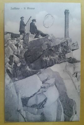 VALLOMBROSA - FLORENCE - SALTINO - THE BOULDER - TRAVELLED - ANIMATED - 1912