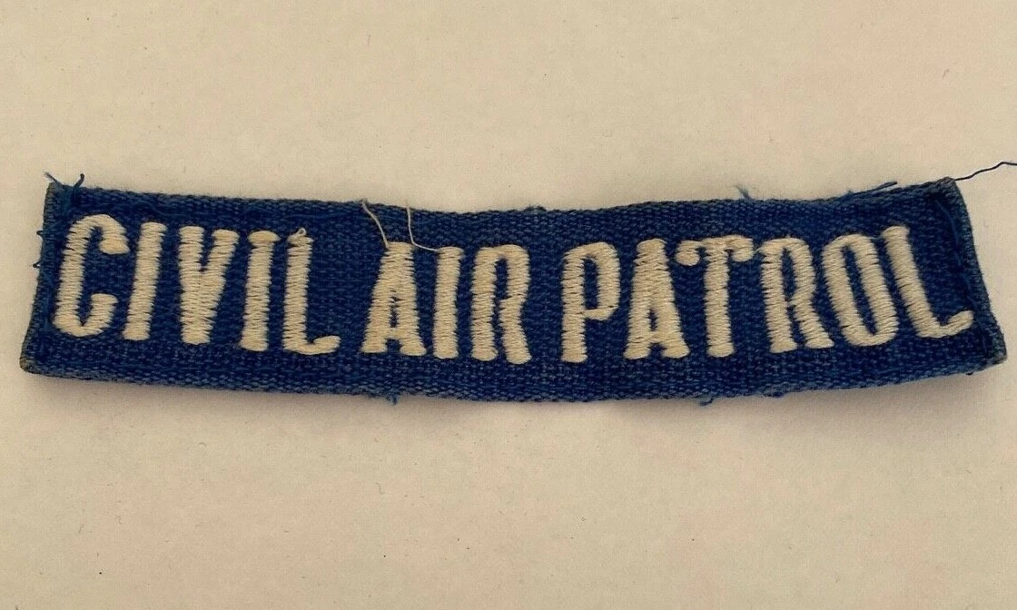 1960s Civil Air Patrol Name Tape Uniform Removed eBay