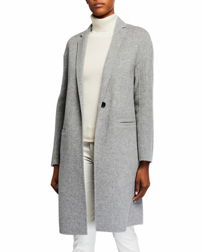Vince Modern Wool-blend Coat Women's 