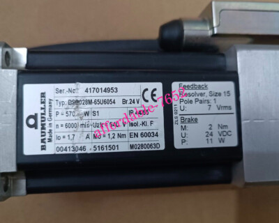 NEW BAUMULLER Servo Motor  DSD028M-65U6054 FedEx or DHL or UPS