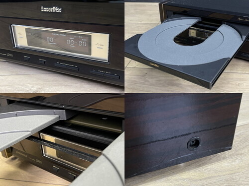 Pioneer LD-X1 Laserdisc Player Video Equipment Color Black