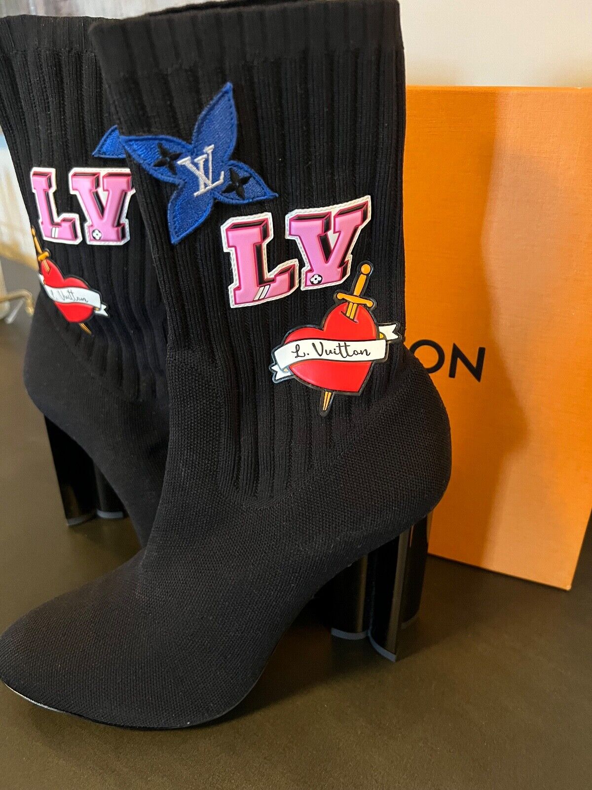 lv ankle boots