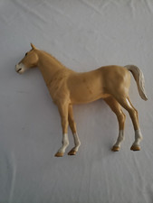 Vintage 1960's Louis Marx Co. Western Horse Figure 13" high by 15" long