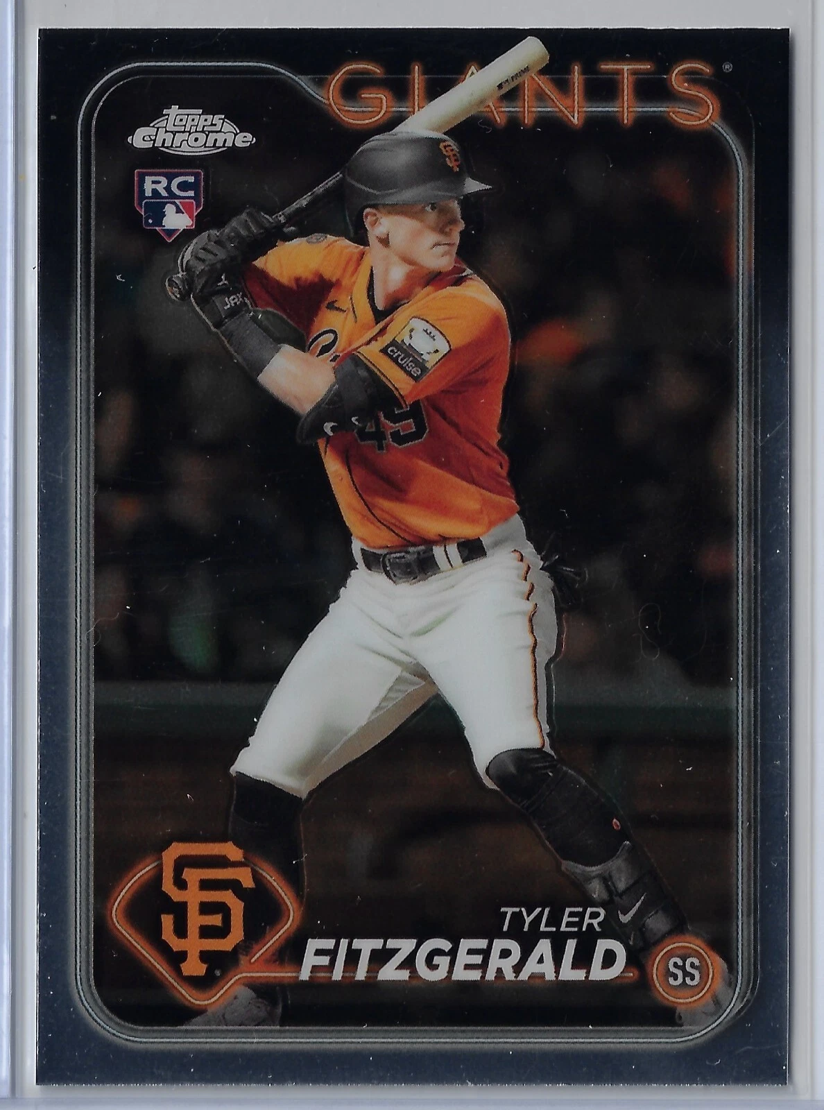 Tyler Fitzgerald trading card