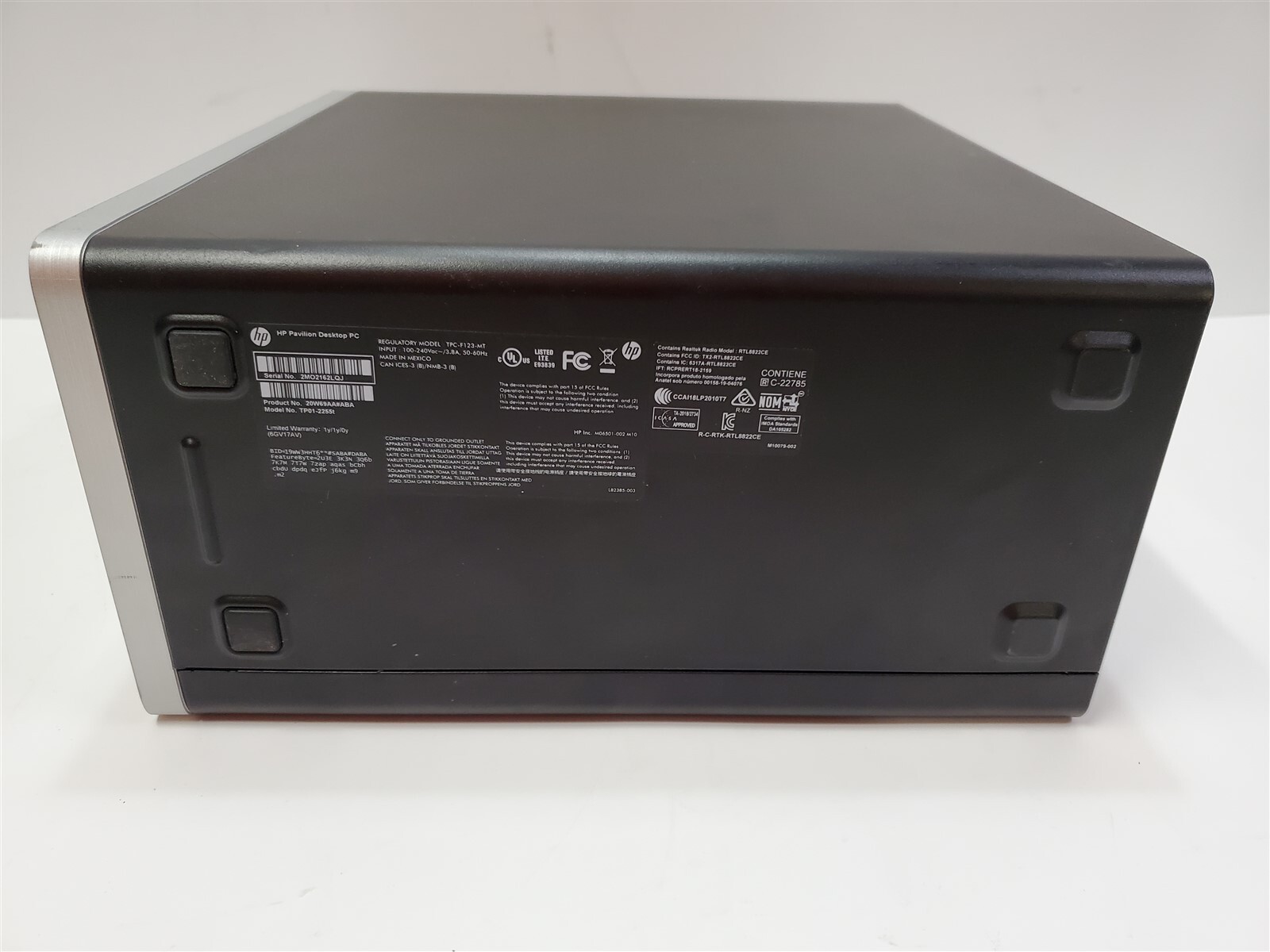 HP Pavilion TP012255T Core i711700 16GB RAM 256GB NVMe Win11 WiFi