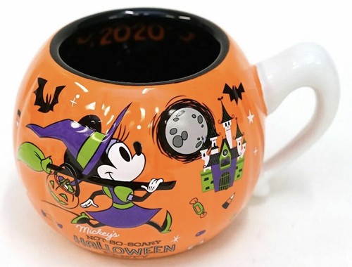 Disney PARKS - MICKEY'S NOT SO SCARY HALLOWEEN PARTY 2020 PUMPKIN GHOST MUG - Picture 3 of 3