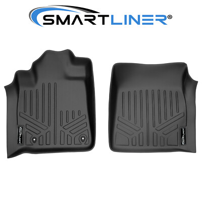 SMARTLINER Custom Fit Floor Mats 1st Row Liner Set OEM 2007-2011 Toyota Tundra