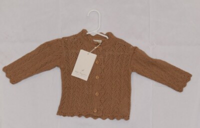 Bebe Organic Brand New Mabel Cardigan And Bloomers Set Baby Girl 