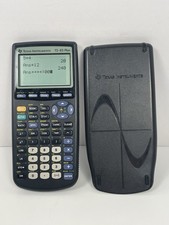 Texas Instruments TI-83 Plus Graphing Calculator Tested Working W/ Cover