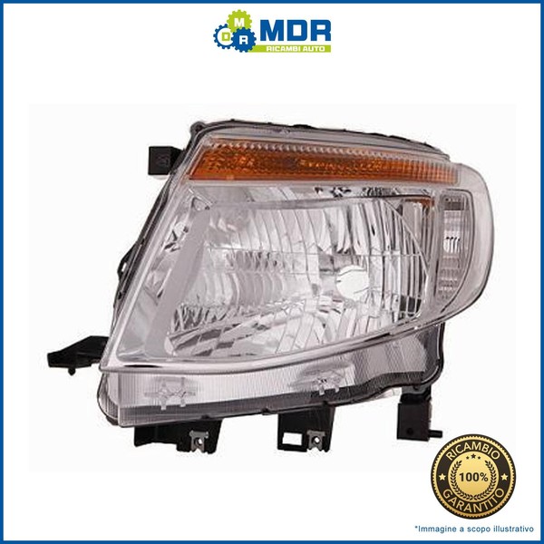 Scheinwerfer Vorne Links Parabel Chrom - Links - FüR Ford Ranger 12- > 16-image