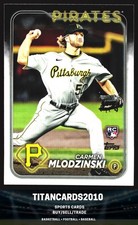 Carmen Mlodzinski 2024 Topps Rookie RC Pittsburgh Pirates #31