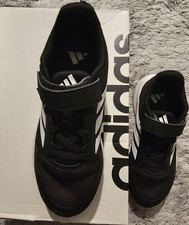 adidas Runfalcon 5 EL C Kids Sneakers Black White Hook Loop Low Top