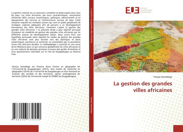 Yassiya Sawadogo | La Gestion Des Grandes Villes Africaines | Taschenbuch (2025)-image