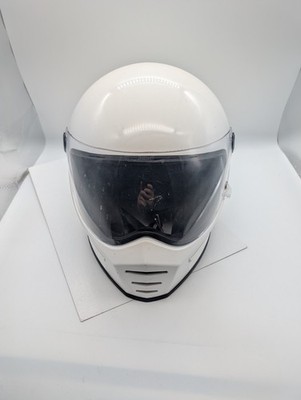 Biltwell Lane Splitter Helmet Full Face - Gloss White - XL - DOT/ECE Rated
