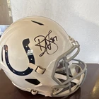 Reggie Wayne Signed Indianapolis Colts Replica Helmet Beckett BAS Authenticated