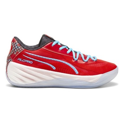 PUMA All Pro Nitro Scoot Basketball  Mens Red Sneakers Athletic Shoes 37930001