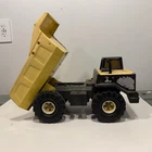 Tonka Dump Truck Yellow Hasbro 1999 Pawtucket RI Large Sandbox Toy Truck