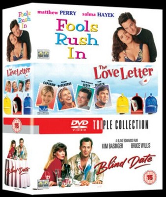 Blind DateThe Love LetterFools Rush In (2004) Matthew Perry Edwar DVD - English