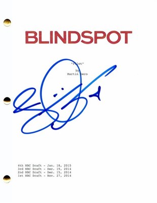 JAIMIE ALEXANDER SIGNED AUTOGRAPH "BLINDSPOT" FULL PILOT SCRIPT - SEXY