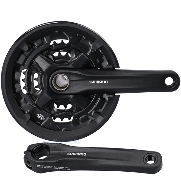 Shimano FC-MT210-3 Kurbel Garnitur 9-Fach 44-32-22T Trekking 3-Fach Mountainbike-image