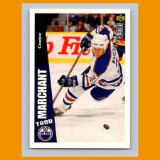 Todd Marchant #97 1996-97 Collectors Choice Edmonton Oilers Hockey Card NHL