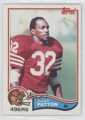 1982 Topps Ricky Patton #490 Rookie RC 8kr
