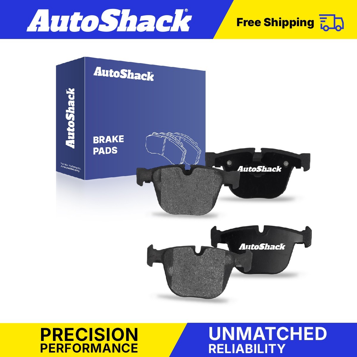 Rear Ceramic Brake Pad Set for 2007-2018 BMW X5 2008-2019 BMW X6