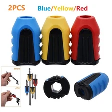 2pcs/kit Screwdriver Bit Magnetic Rings Demagnetizer For Electric Screw Tools