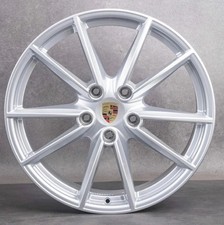 21 Porsche 992 911 Carrera S Rear Wheels Rims Oem Factory 992601025e