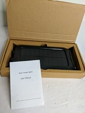 Solar Power Bank PS25K 49800mAh Portable Solar Phone Charger 3 Amp USED