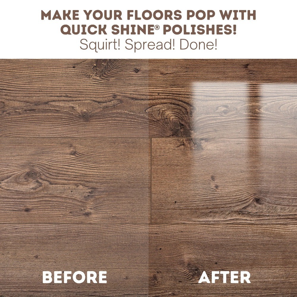 Pfas-Free Hardwood Floor Polish with Plant-Dried Carnauba Wax High Gloss Shine