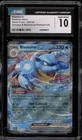 Pokemon Blastoise ex Venusaur/Blastoise Premium Coll. Stellar Crown #030 CGC 10