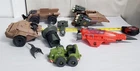Y-18 VINTAGE 1980'S INCOMPLETE G.I. JOE VEHICLES-MEAN DOG, COBRA CONDOR Z-25, +!