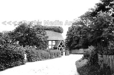 xzz-74 Unbekanntes Cottage, Tamworth, Staffordshire. Foto