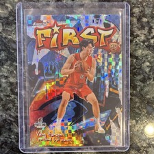 Topps Finest Yang Hansen Rookie Geometric Refractor #F-16 Basketball Trail Blaz…