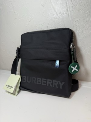 Burberry Logo Print Nylon Crossbody Bag | eBay