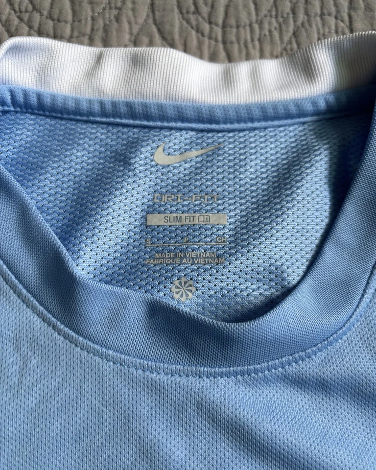 ECNL Light-Blue Nike Soccer Jersey- Men size S - Image 4 of 4