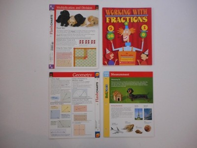 Elementary School kids Math items, Multiply Division Fractions Measure Geometry