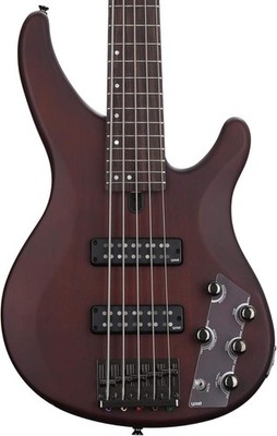 Yamaha TRBX505 5-String Premium Electric Bass Guitar - Translucent