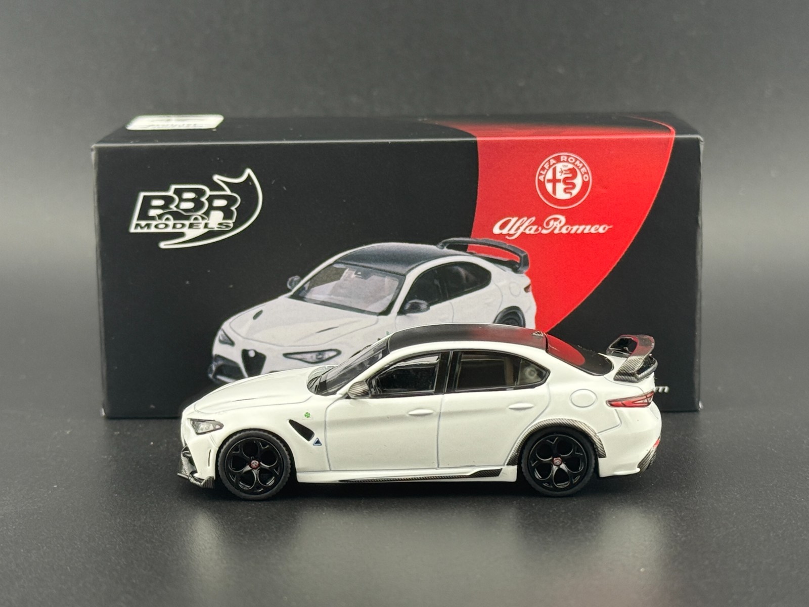 BBR Models Alfa Romeo Giulia GTAm – White 1/64