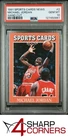 1991 ALLAN KAYE'S SPORTS CARDS NEWS MAGAZINE HAND CUT #2 MICHAEL JORDAN PSA 10