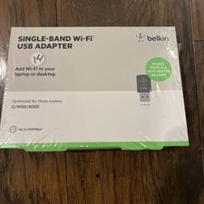 Belkin Single-Band Wi-Fi USB Adapter G/N150/N300